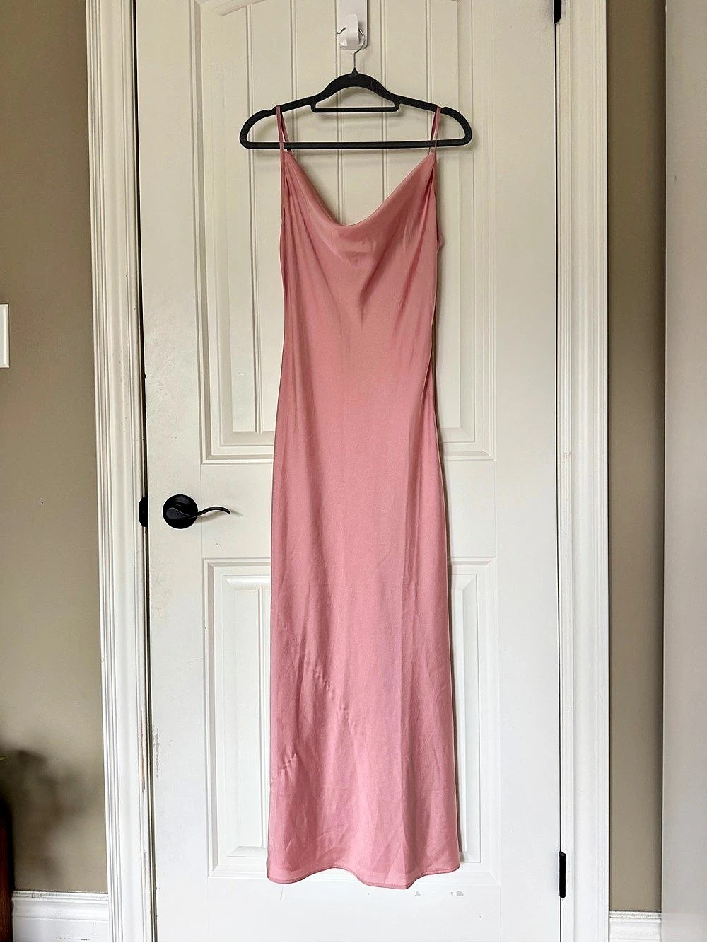 GUESS Pink Maxi Slip Dress Size Small